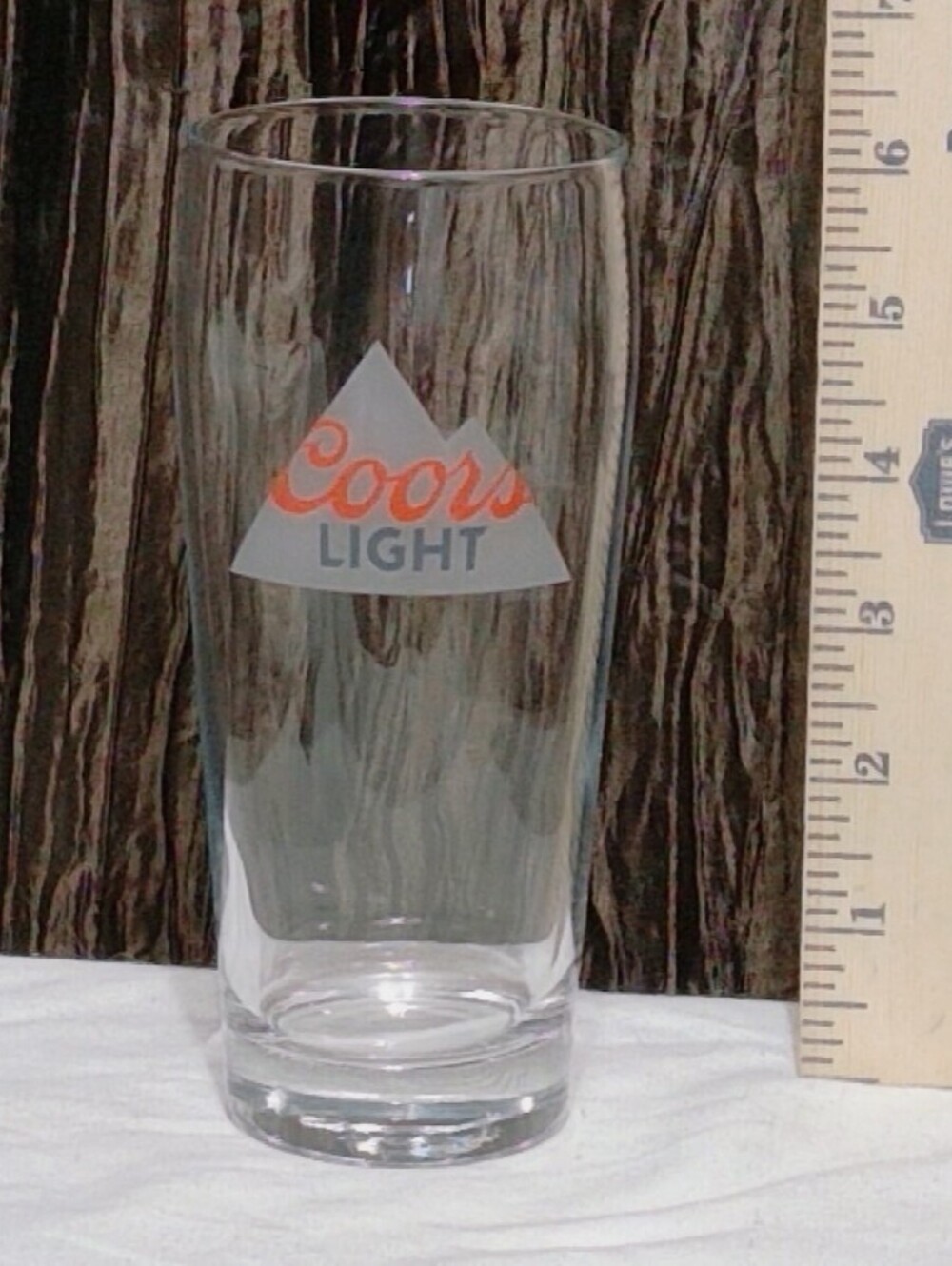 Coors Light Pint Glass Beer Glass